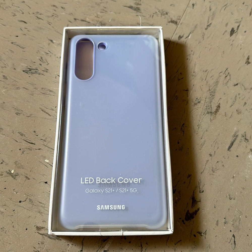 Samsung Galaxy S21+ / S21+ 5G LED Violet Case Cover